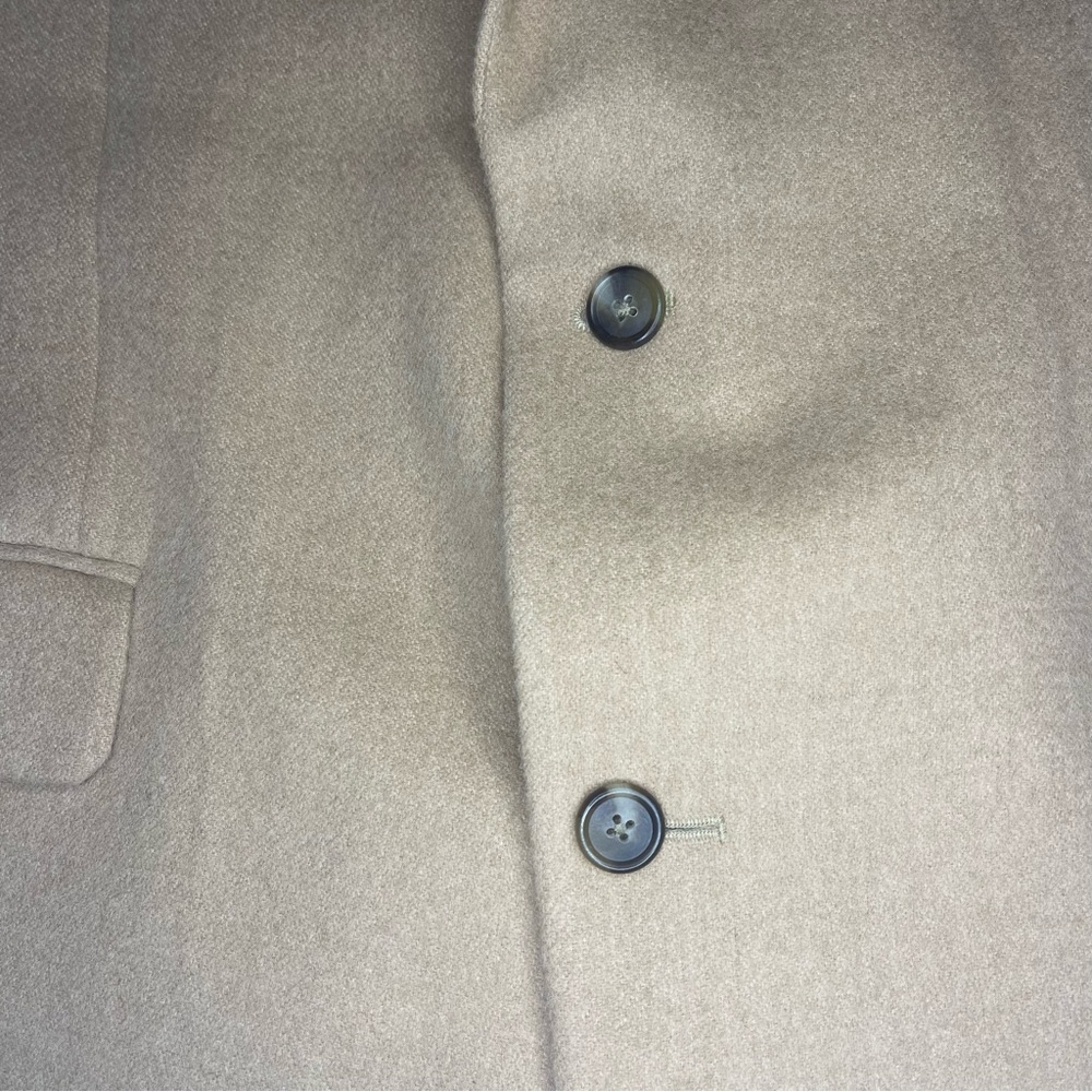 Jos A Bank 100% Camel Hair Blazer Jacket Sport Coat Men's 46XL Beige Tan - Picture 9 of 12